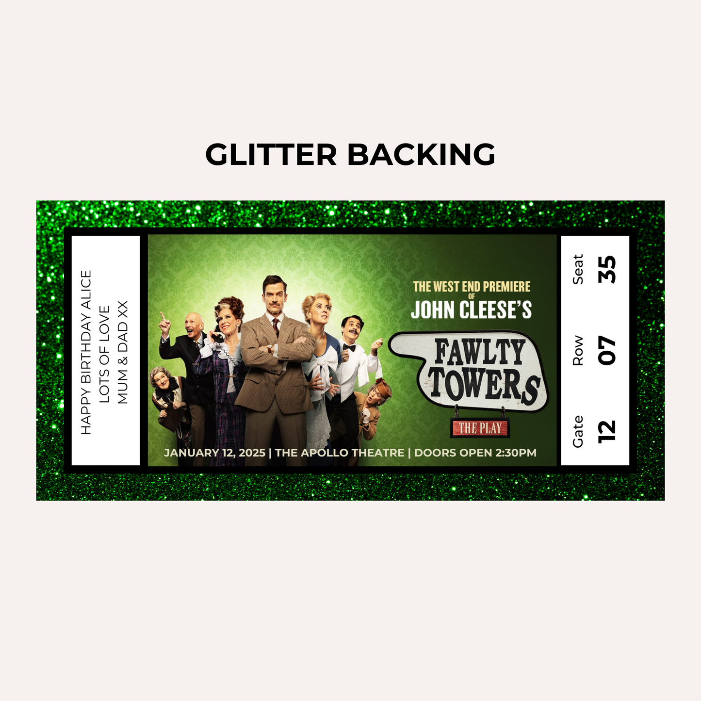 Theatre Gifting Experience- Faulty Towers