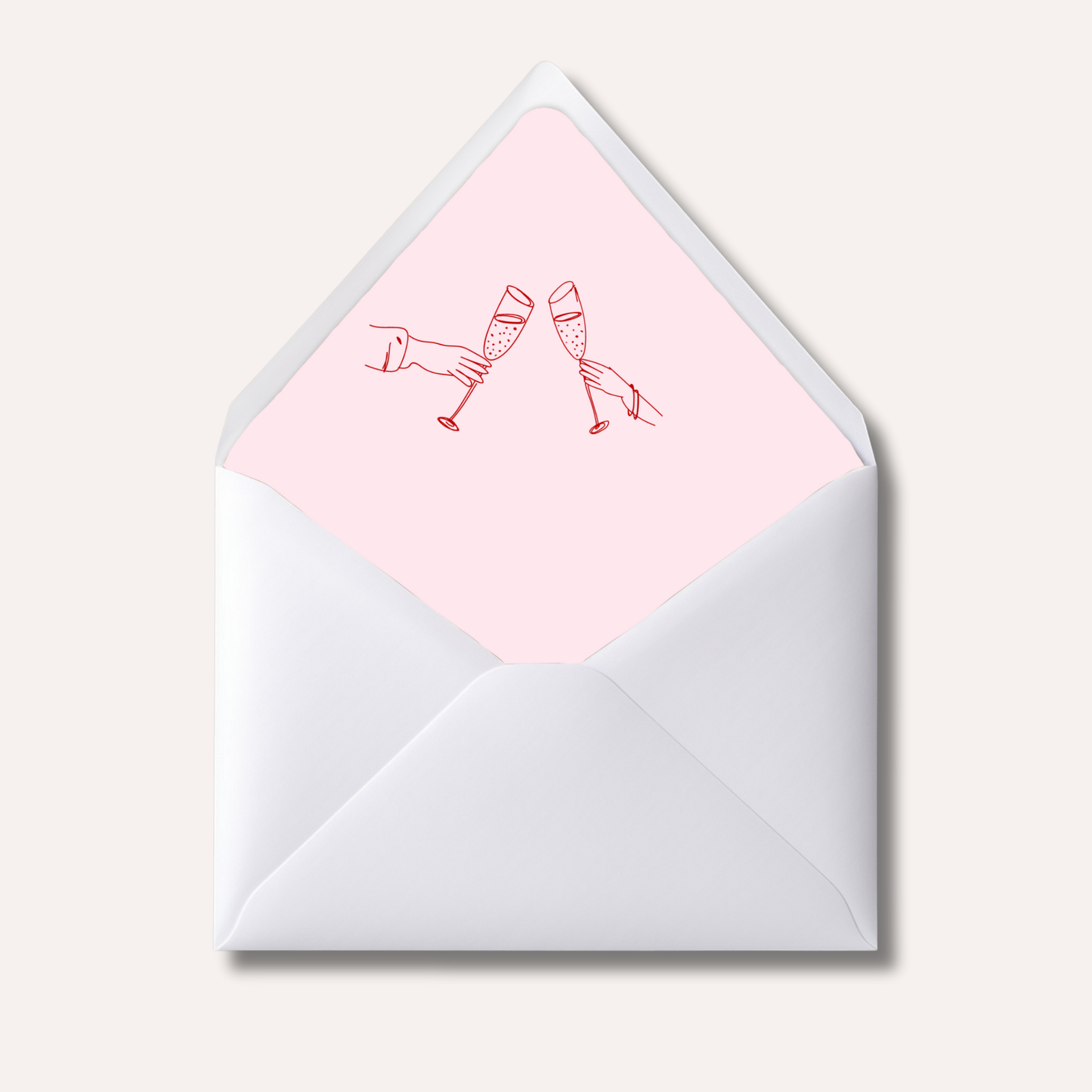 Envelope Liner: Bonnie Pink