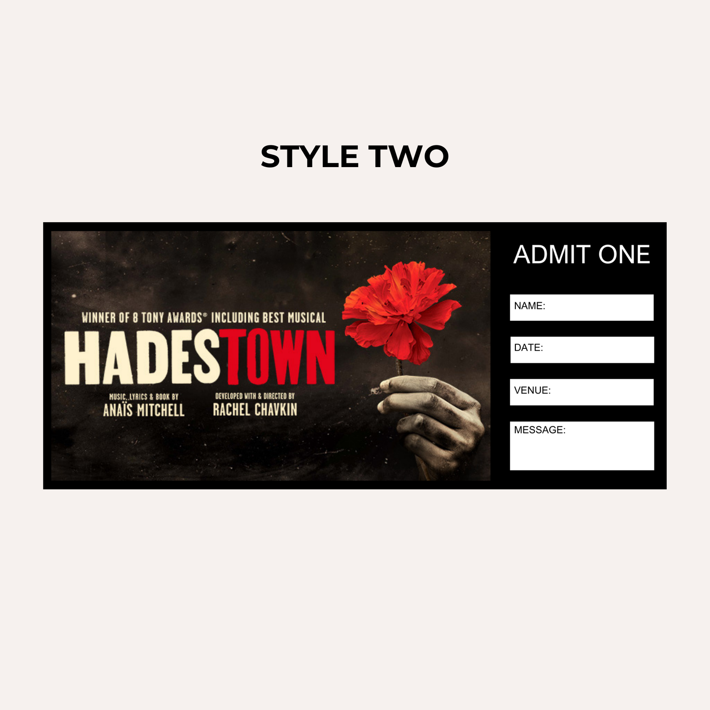 Theatre Gifting Experience- Hades Town