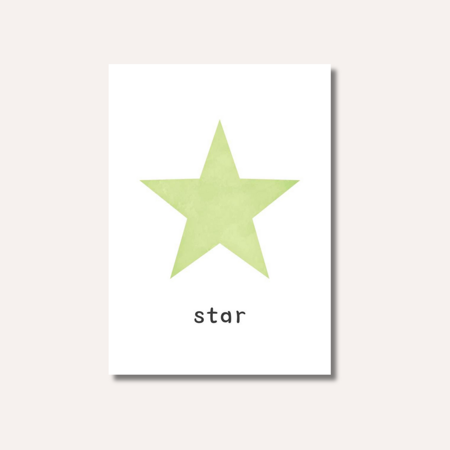 Flash Cards: Shapes x 15