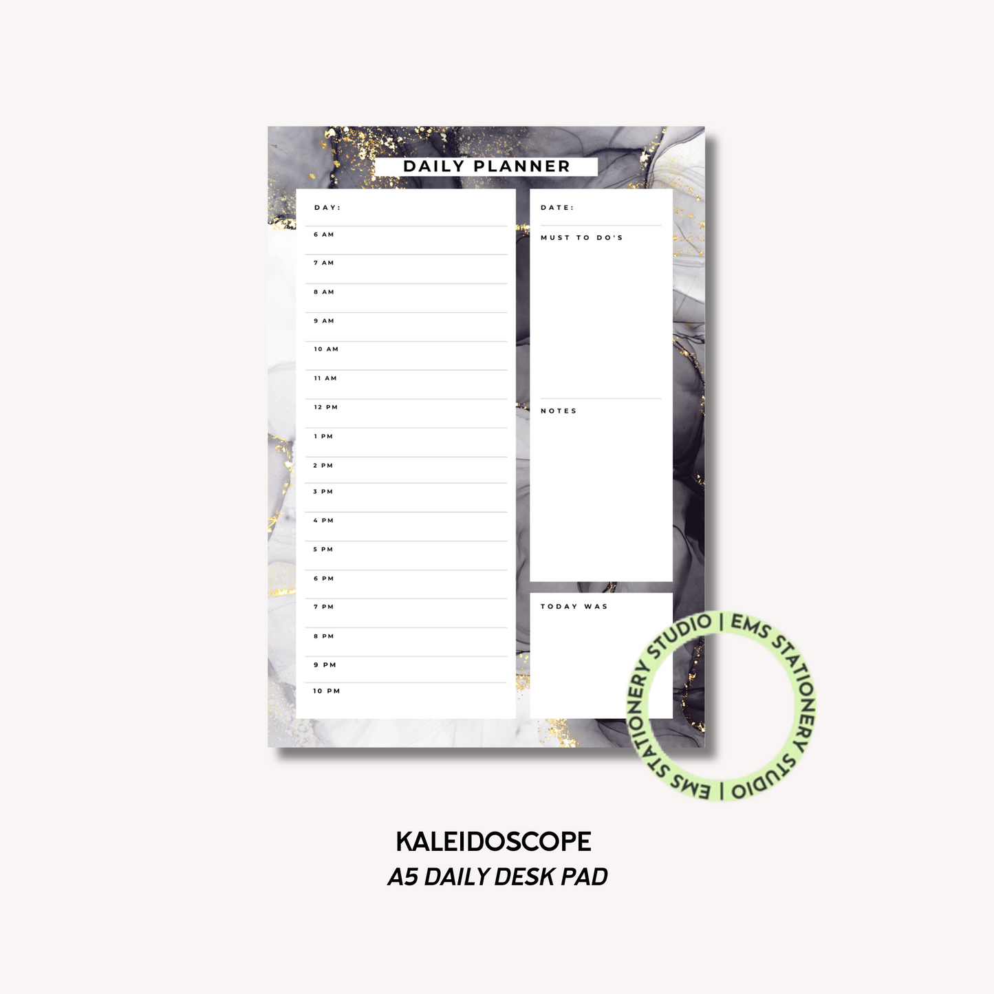 Kaleidoscope- A5 Daily Planner