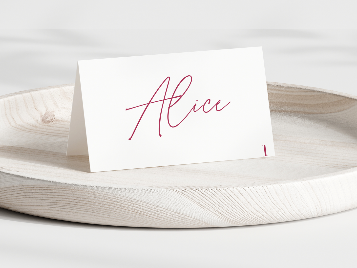 Alice Place Card