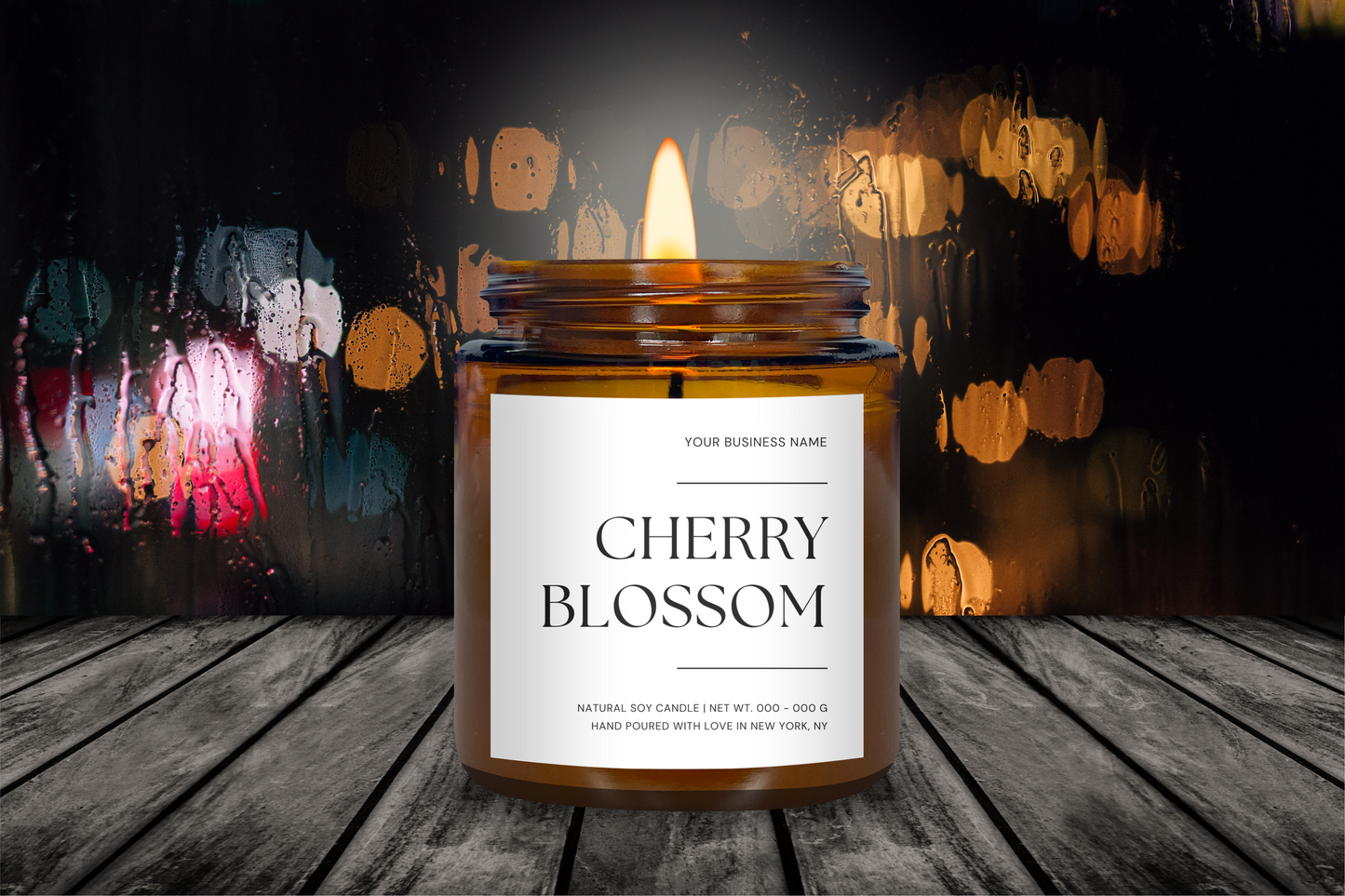 Candle Label- Set 10
