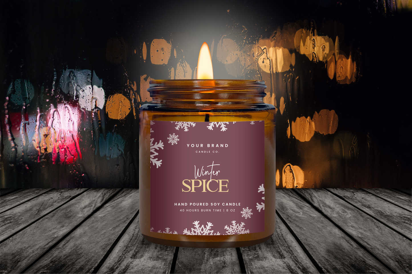 Candle Label- Set 18