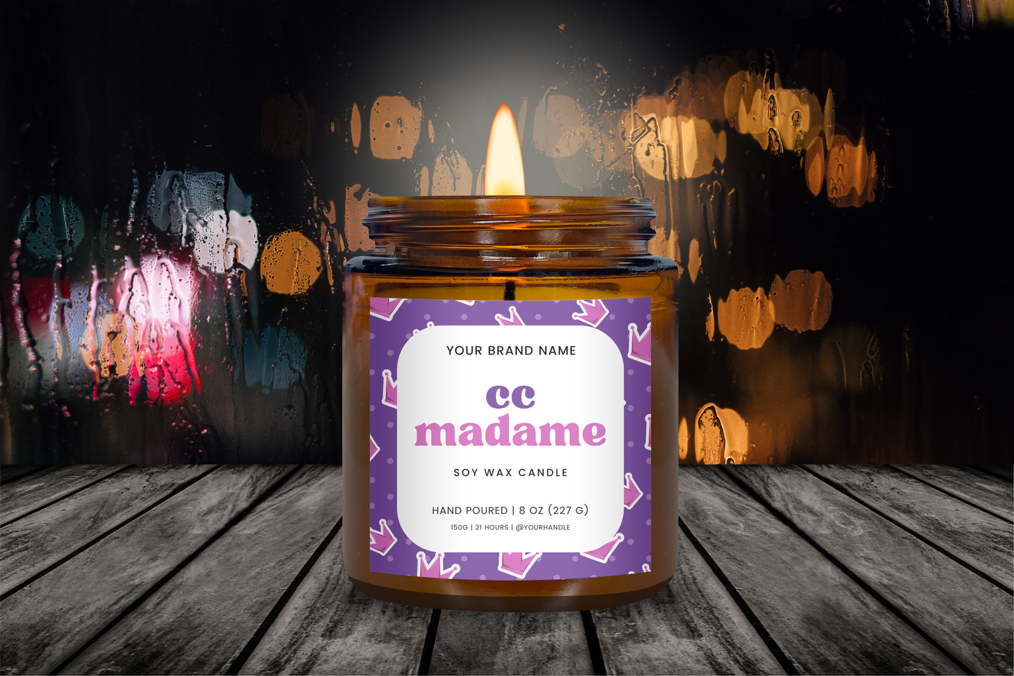 Candle Label- Set 13