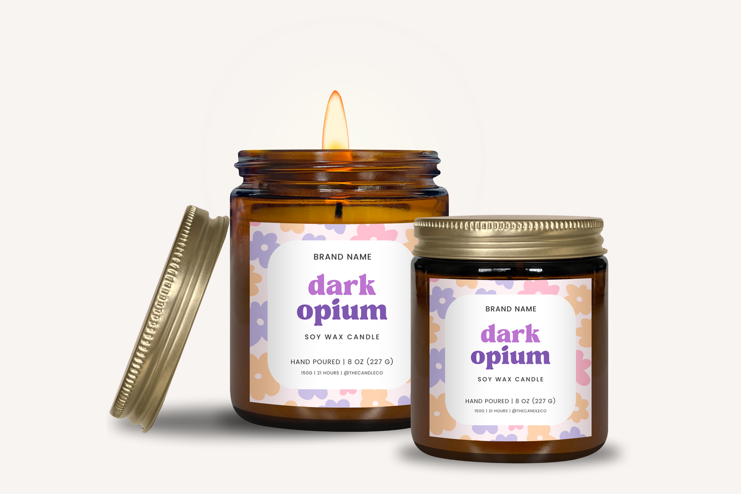 Candle Label- Set 13
