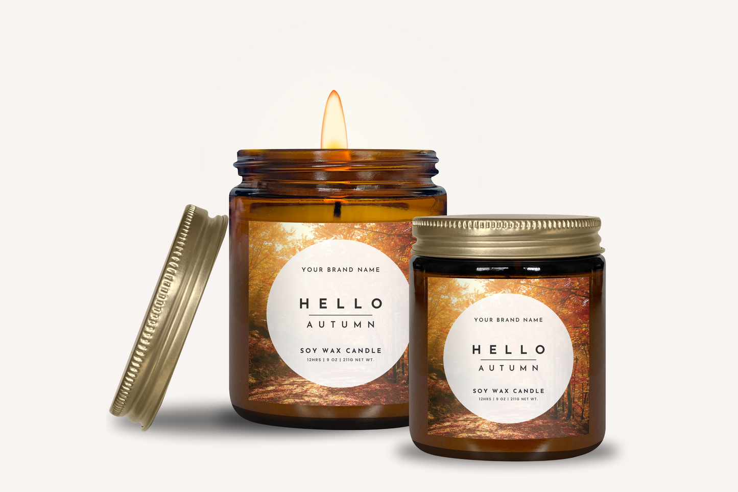 Candle Label- Set 11
