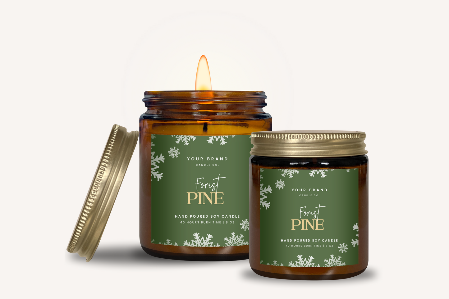 Candle Label- Set 18