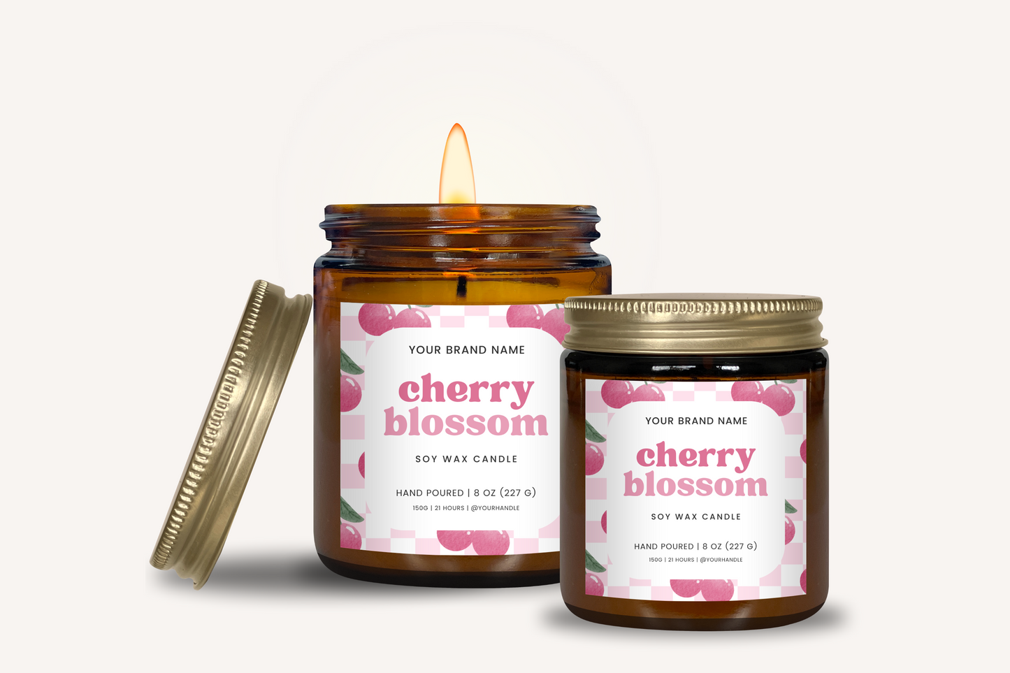 Candle Label- Set 13