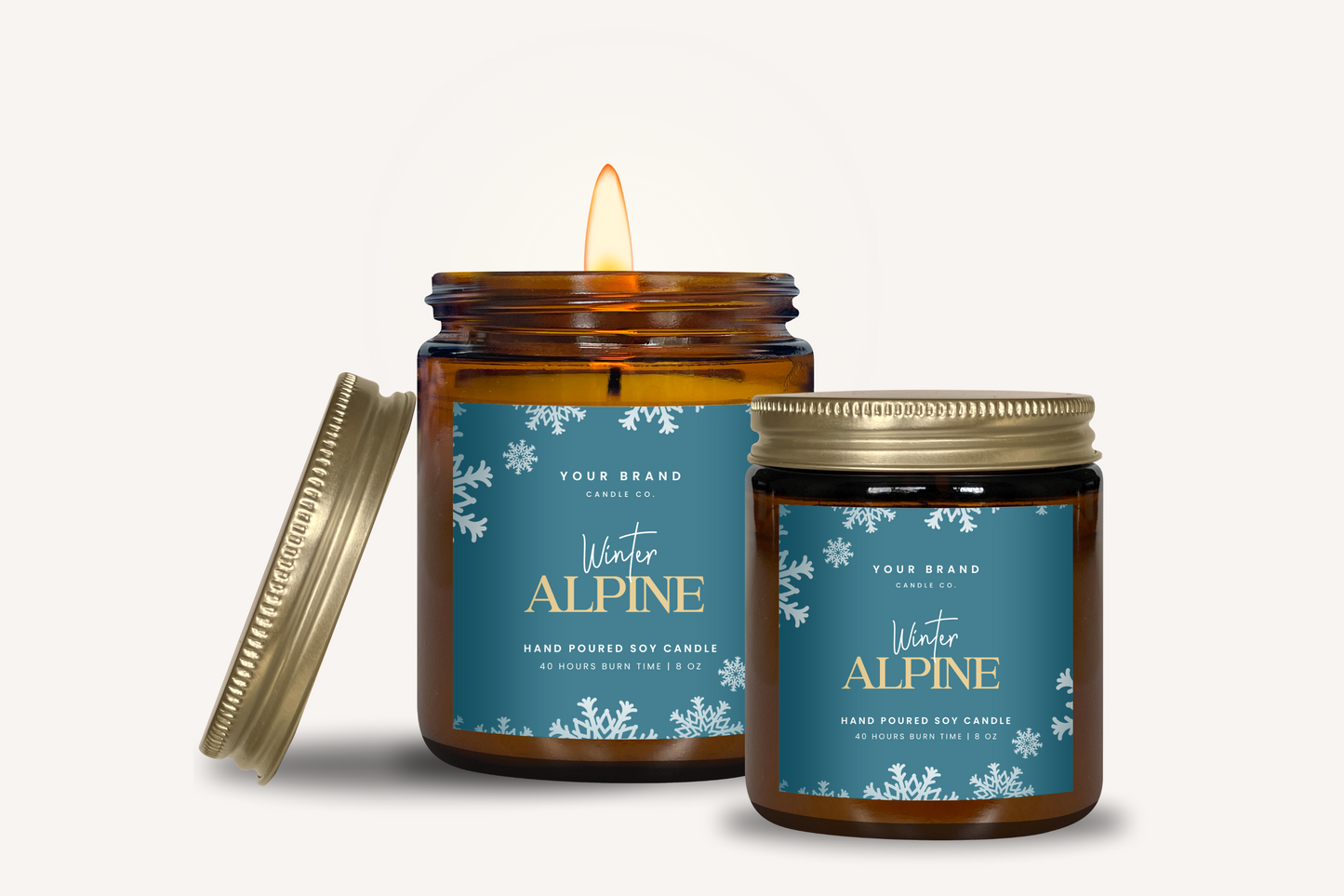 Candle Label- Set 18