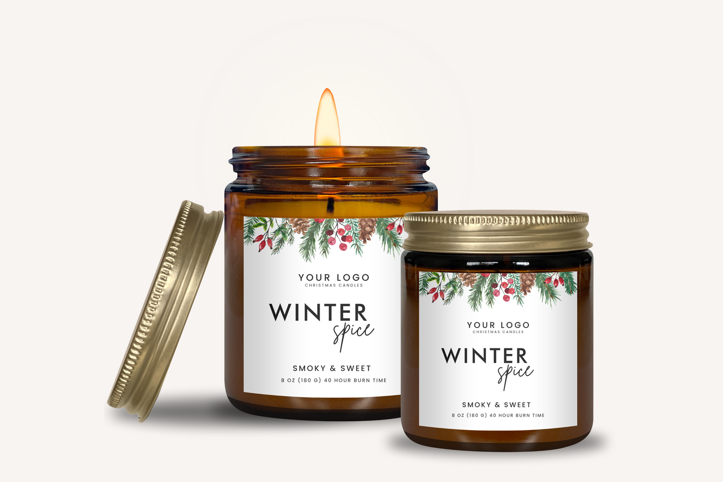 Candle Label- Set 16