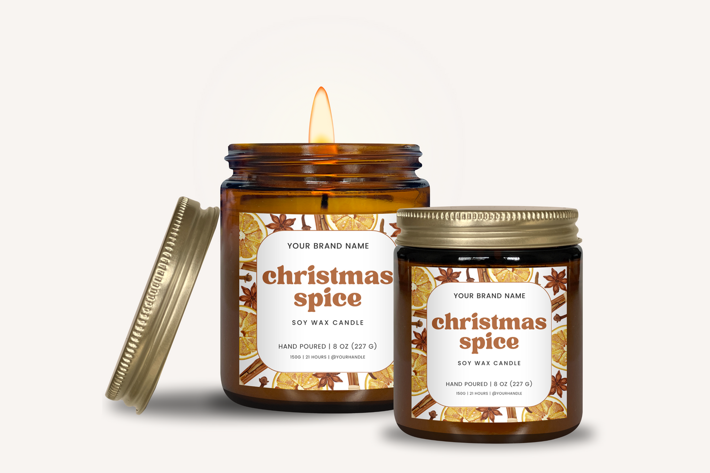 Candle Label- Set 14