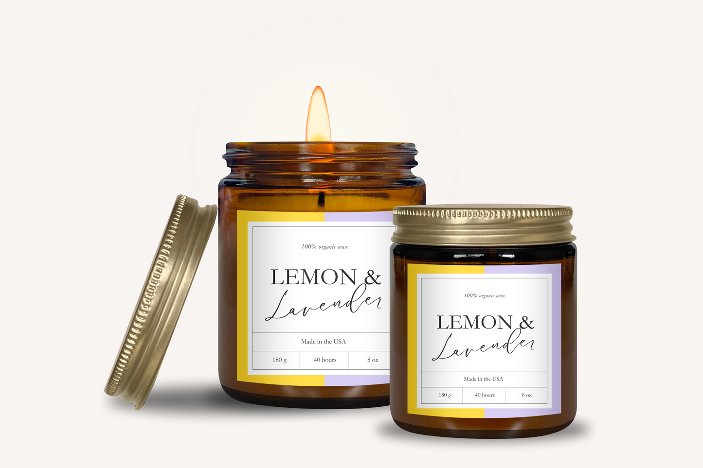 Candle Label- Set 23