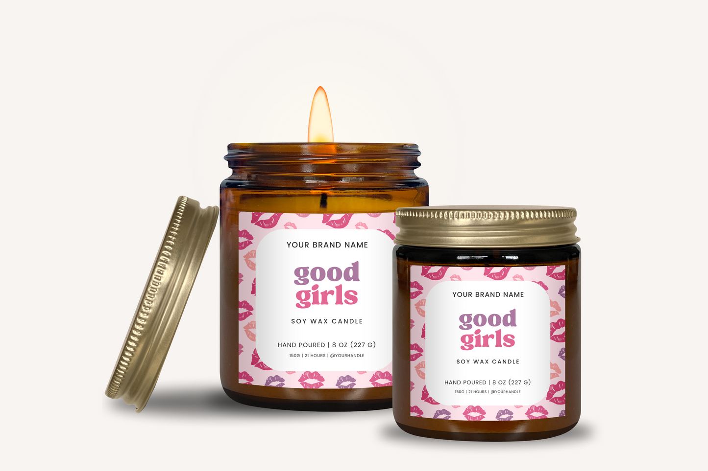Candle Label- Set 13