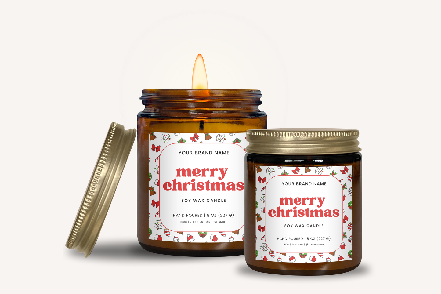 Candle Label- Set 14