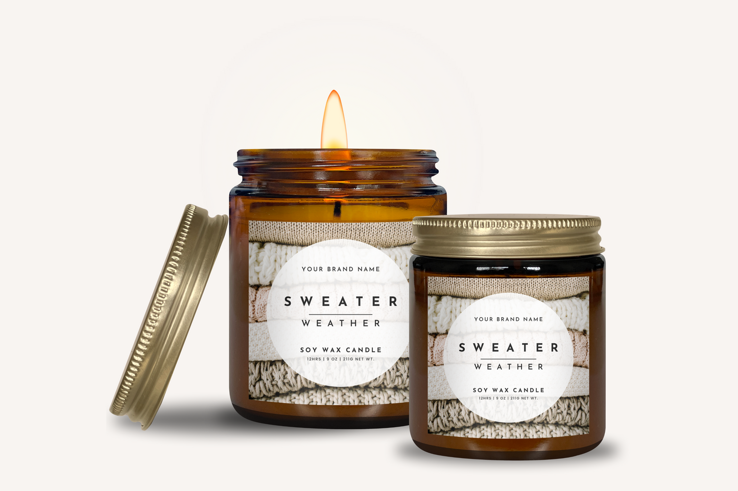 Candle Label- Set 11