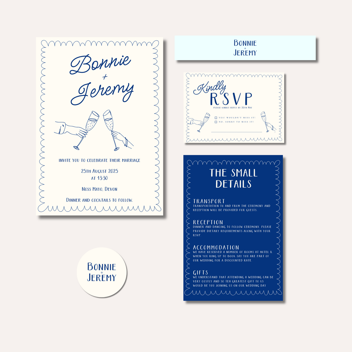 Bonnie OG Invitation Bundle