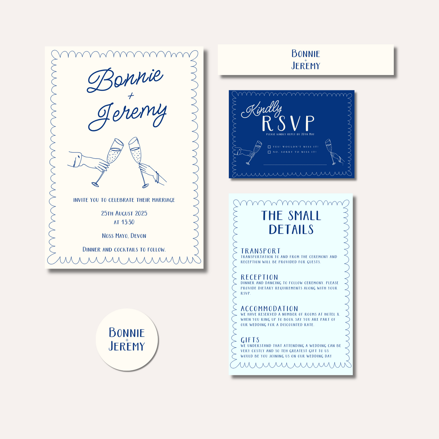 Bonnie OG Invitation Bundle