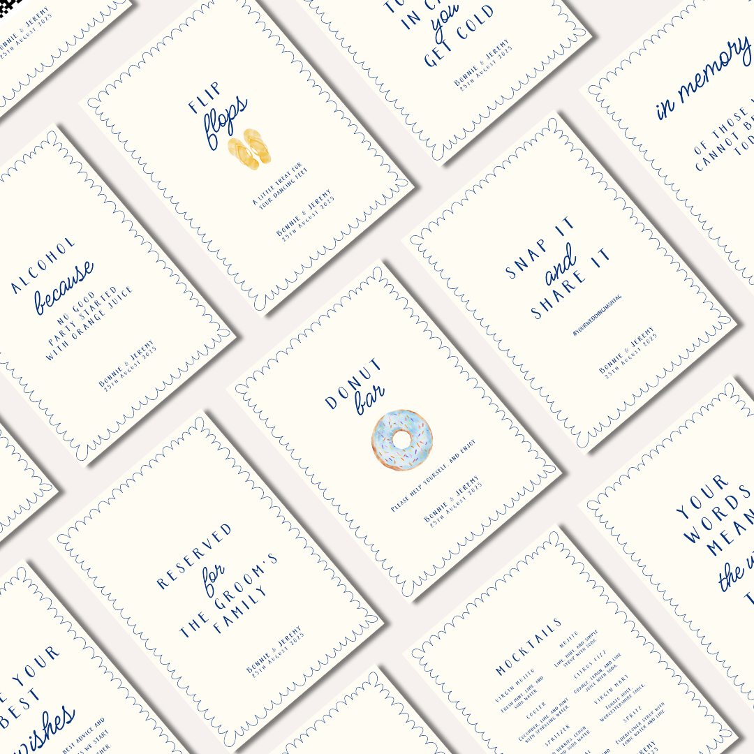 Bonnie OG: Complete Sign Collection (Over 100 Signs 5X7") DIGITAL DOWNLOAD
