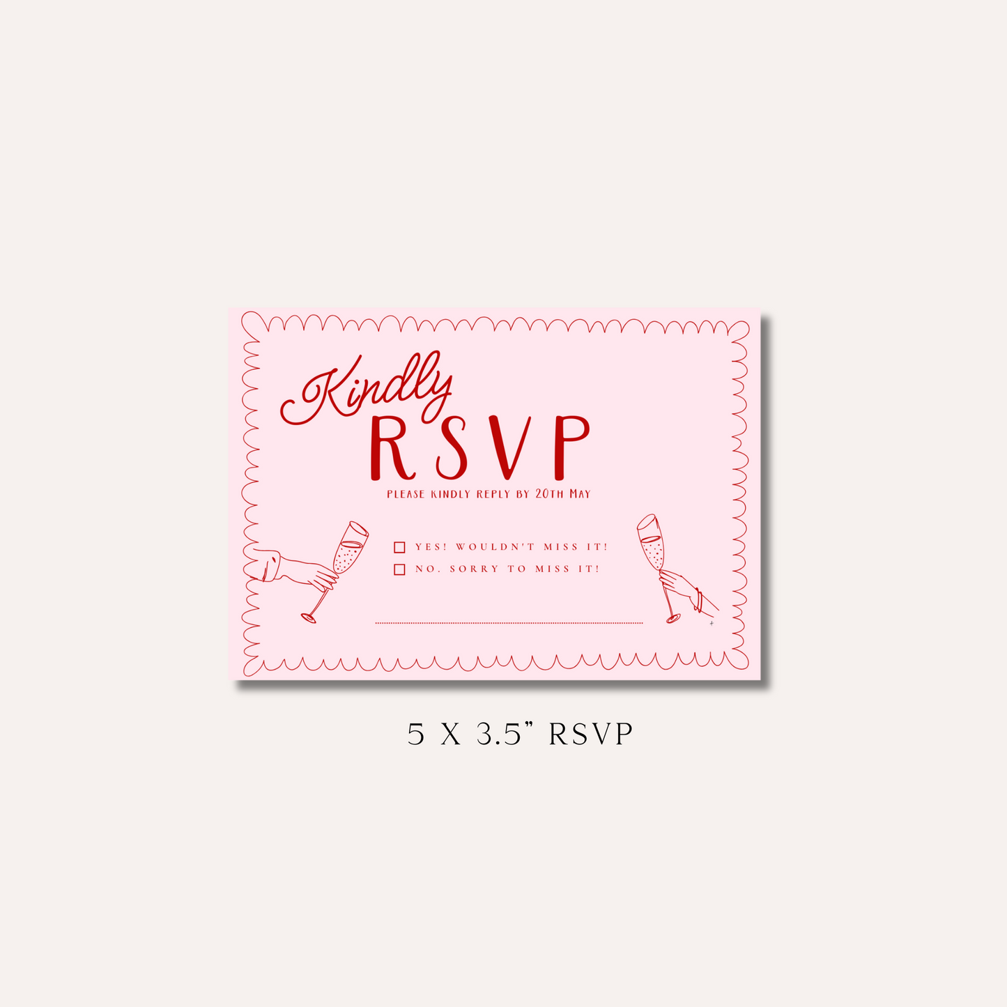 Bonnie Pink Invitation Bundle