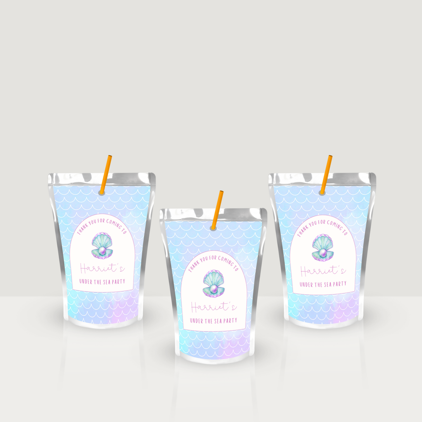 Pretty As A Pearl Capri Sun Juice Label