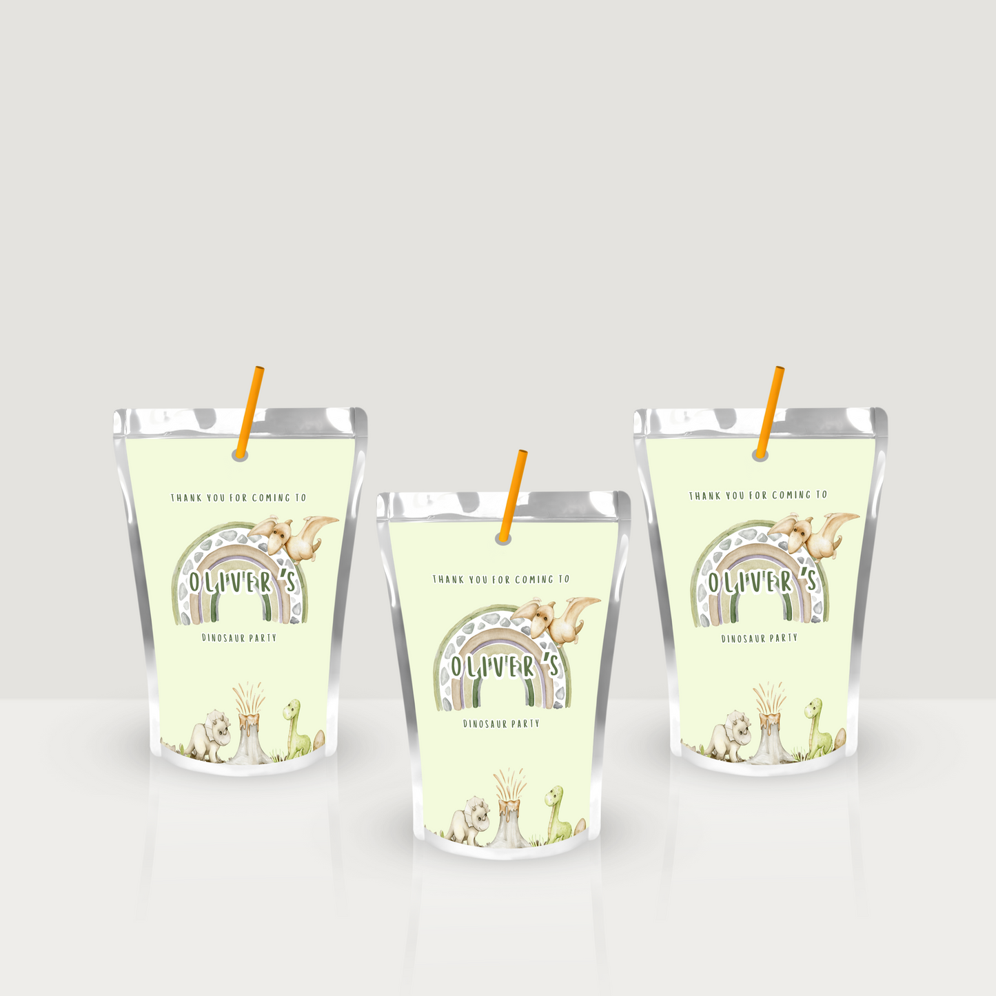 Roarsome Capri Sun Juice Label