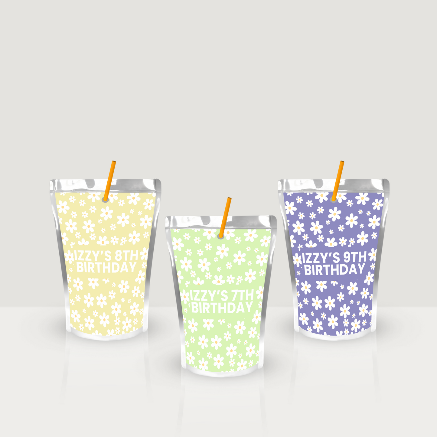 Flower Power Capri Sun Label