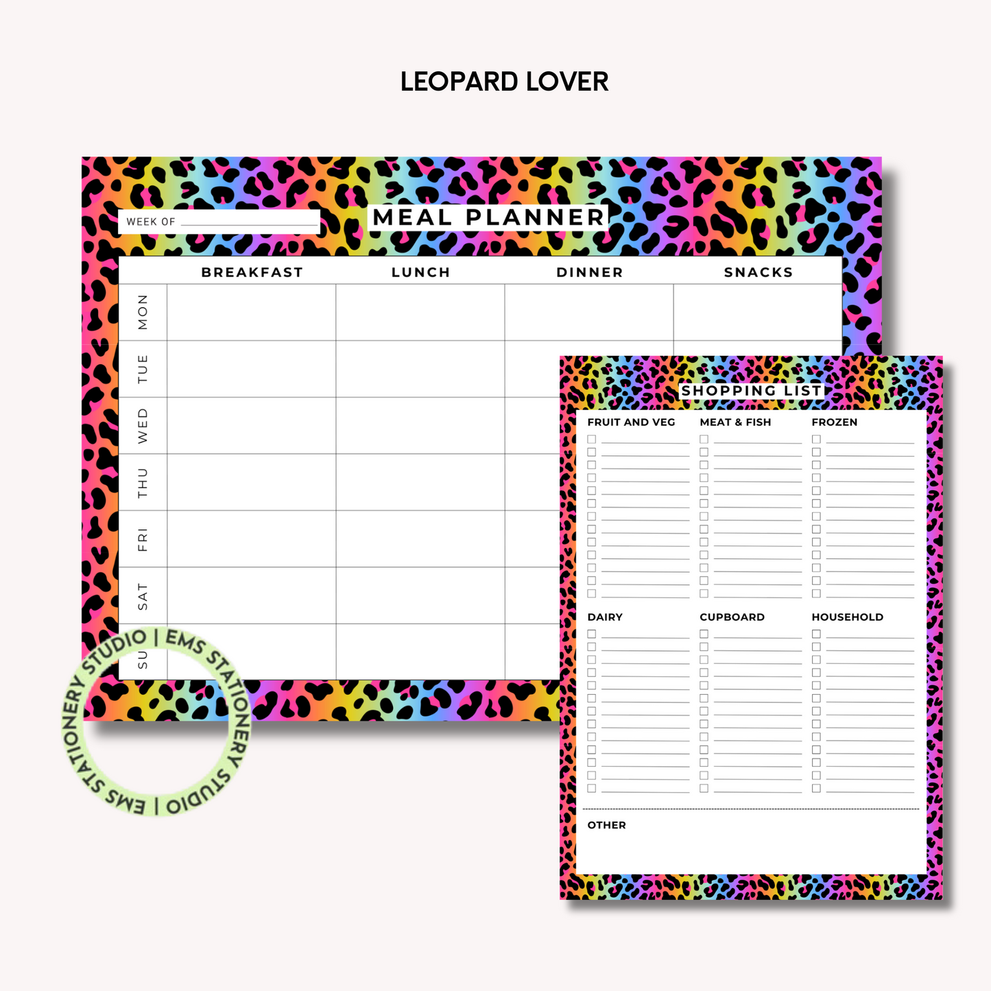 Leopard Lover- The Shopping Duo