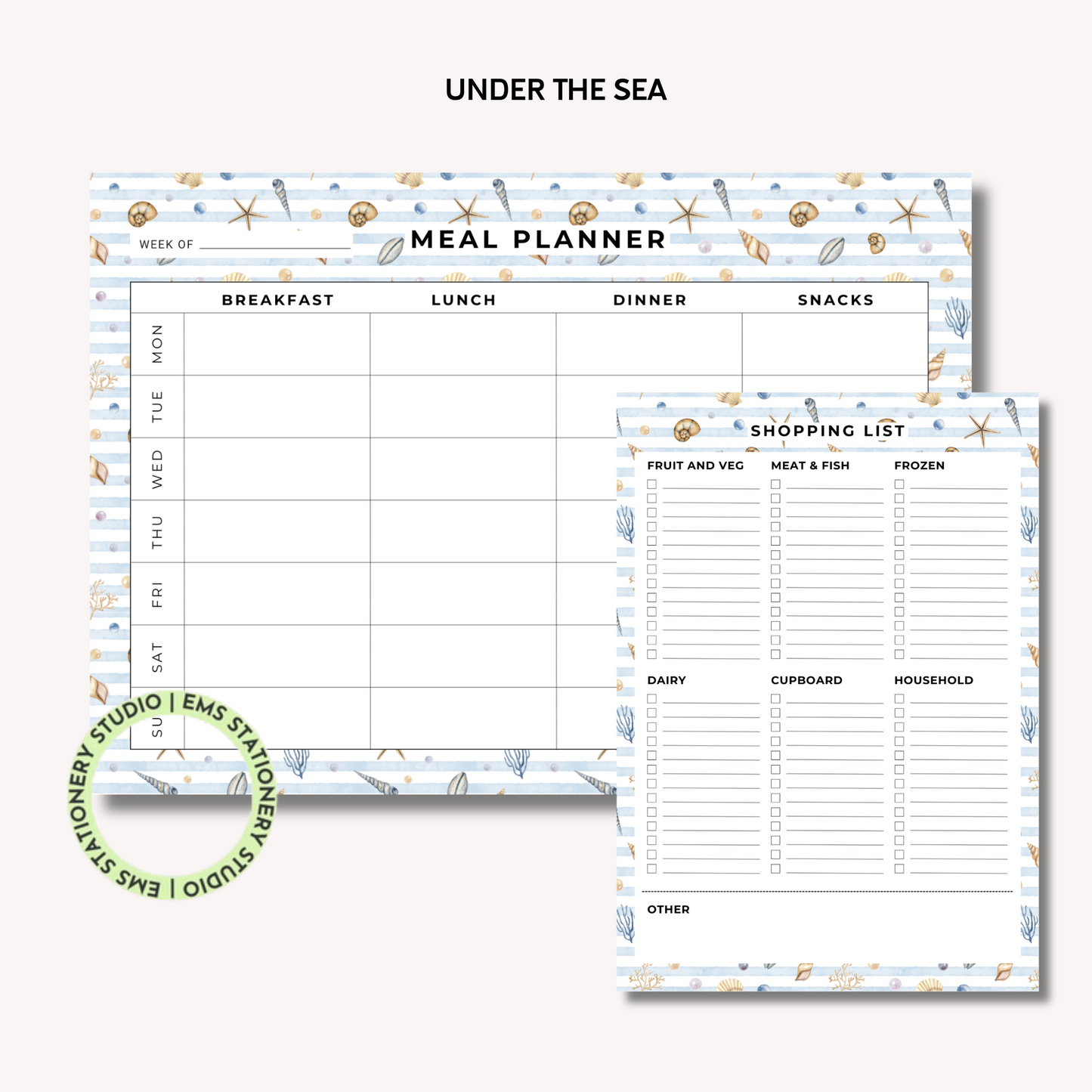 Under The Sea- The Shopping Duo