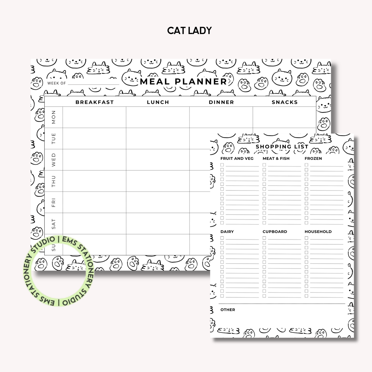 Cat Lady- The Shopping Duo