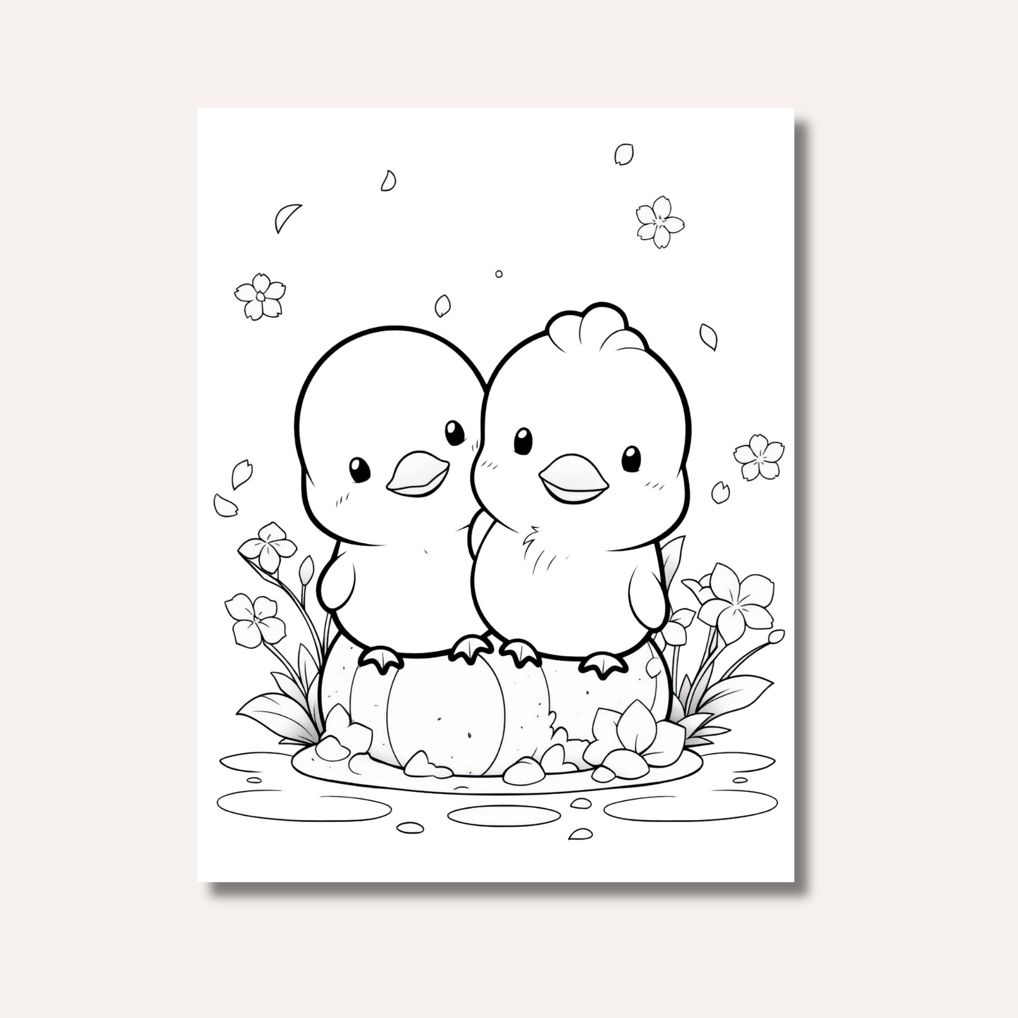 Easter Colouring Book