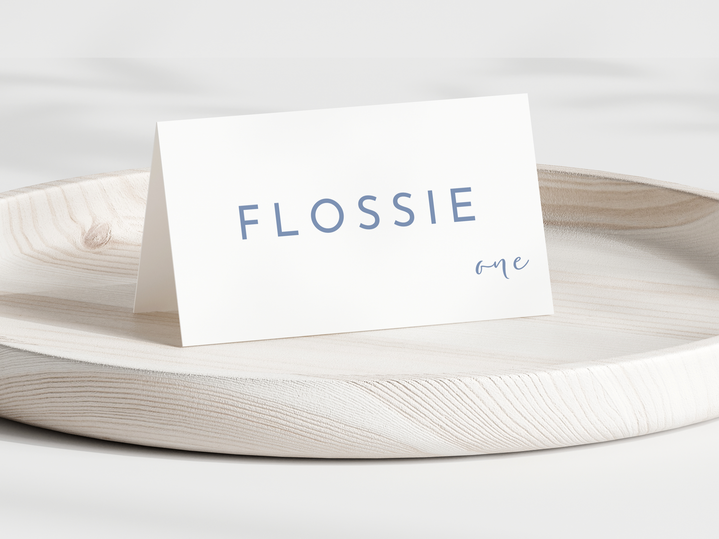 Flossie Place Card
