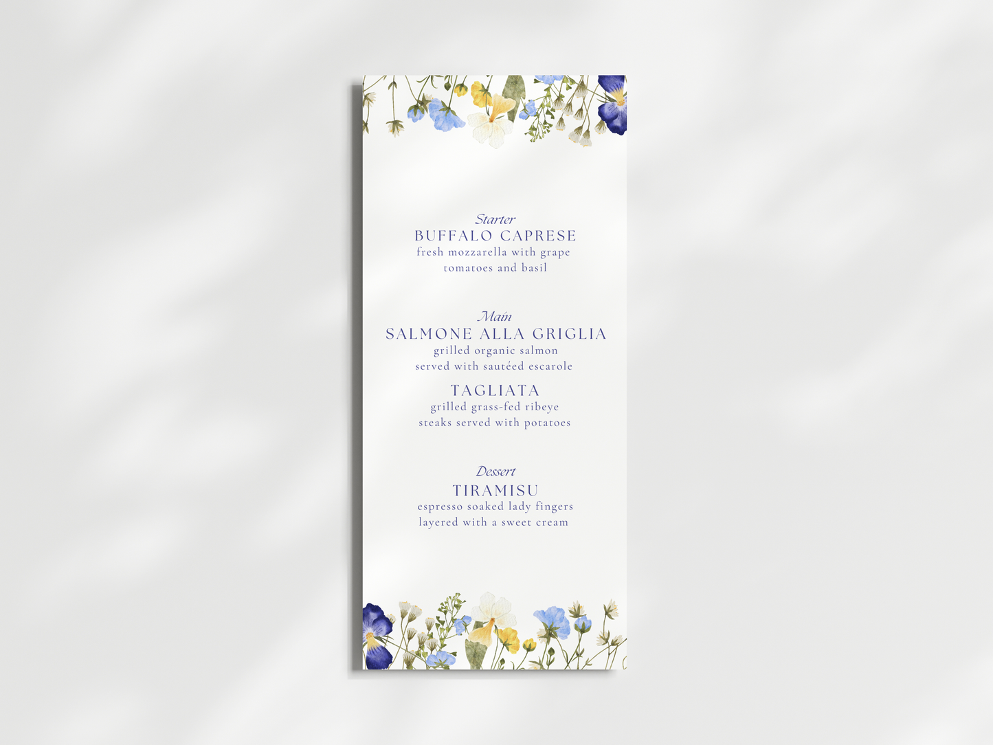 Isla Menu