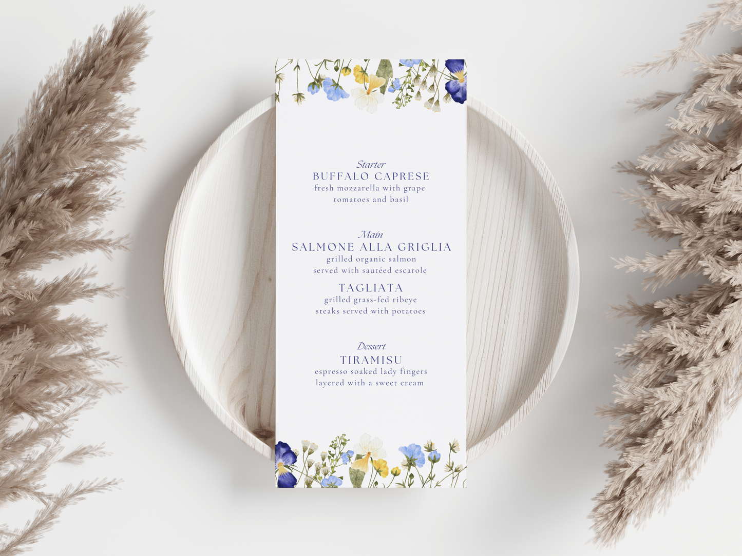 Isla Menu