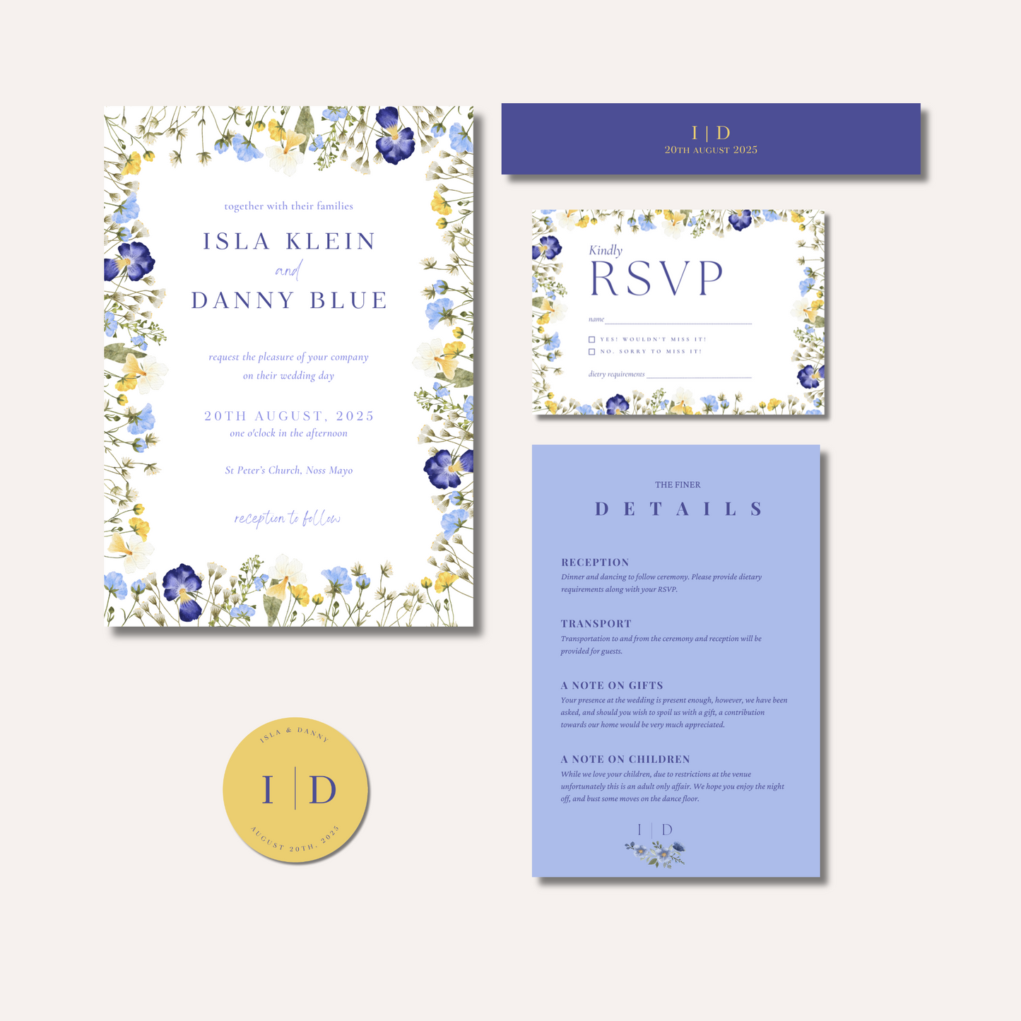 Isla Invitation Bundle