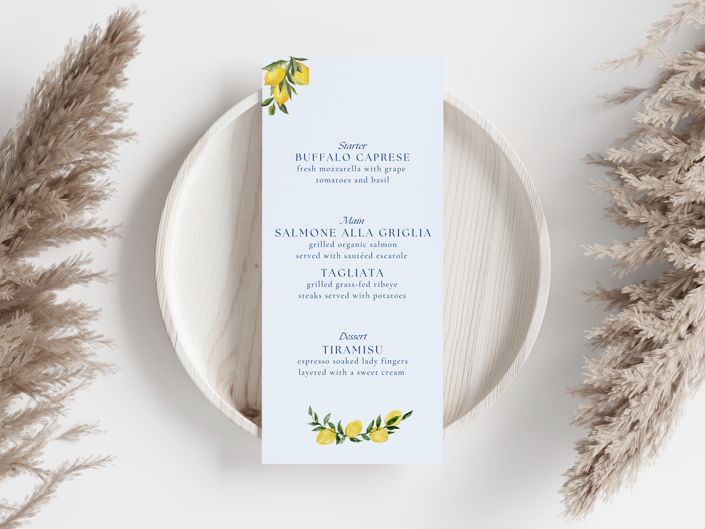 Molly Menu