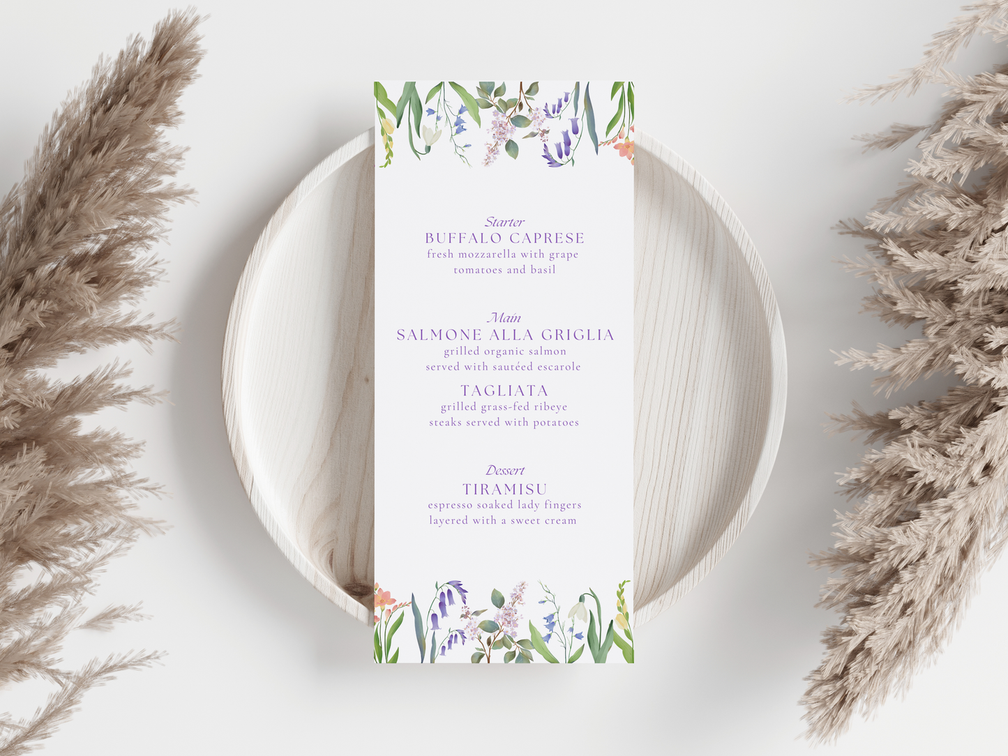 Olive Menu
