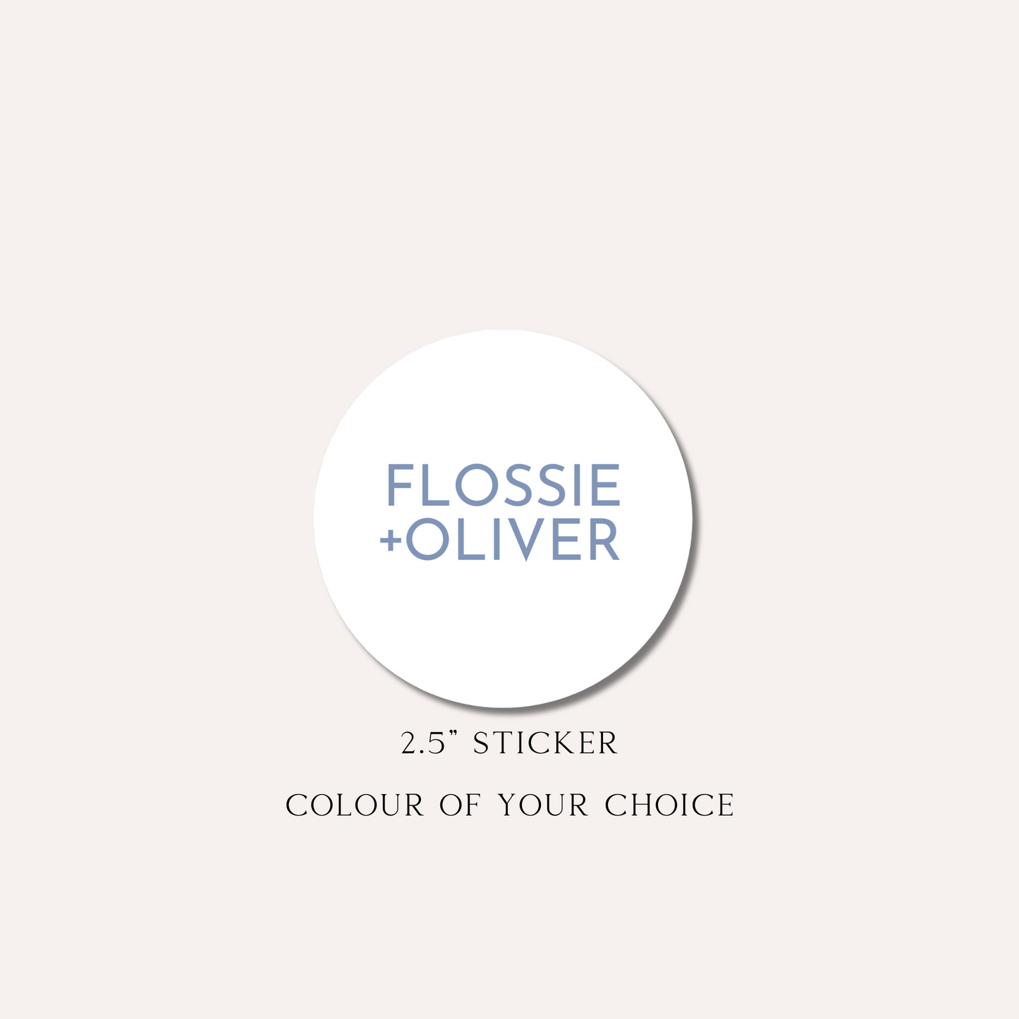 Flossie Sticker Sheet (12 Stickers Per Sheet)