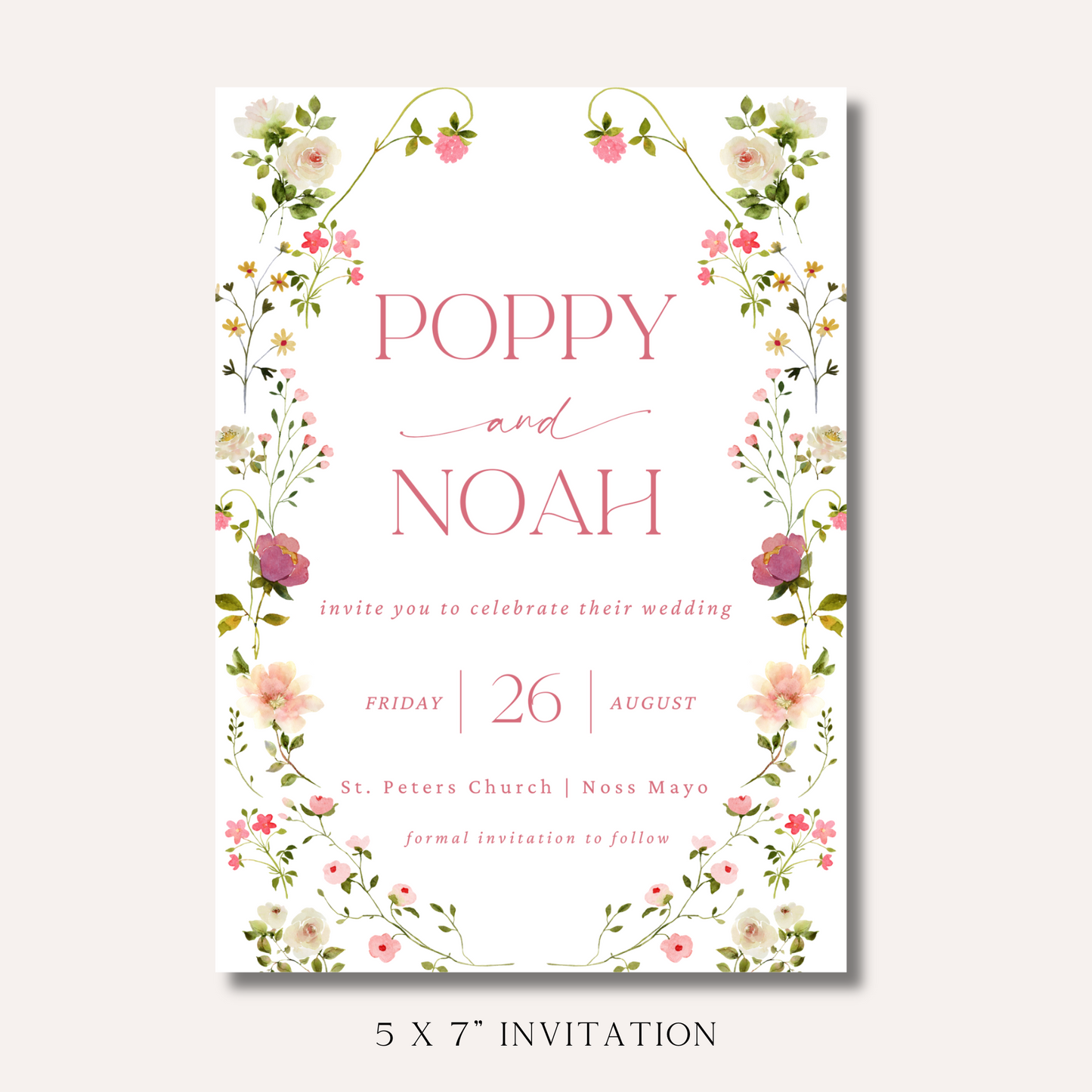 Poppy Invitation Bundle