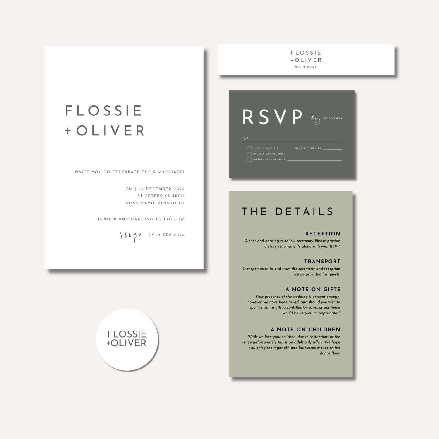 Flossie Invitation Bundle