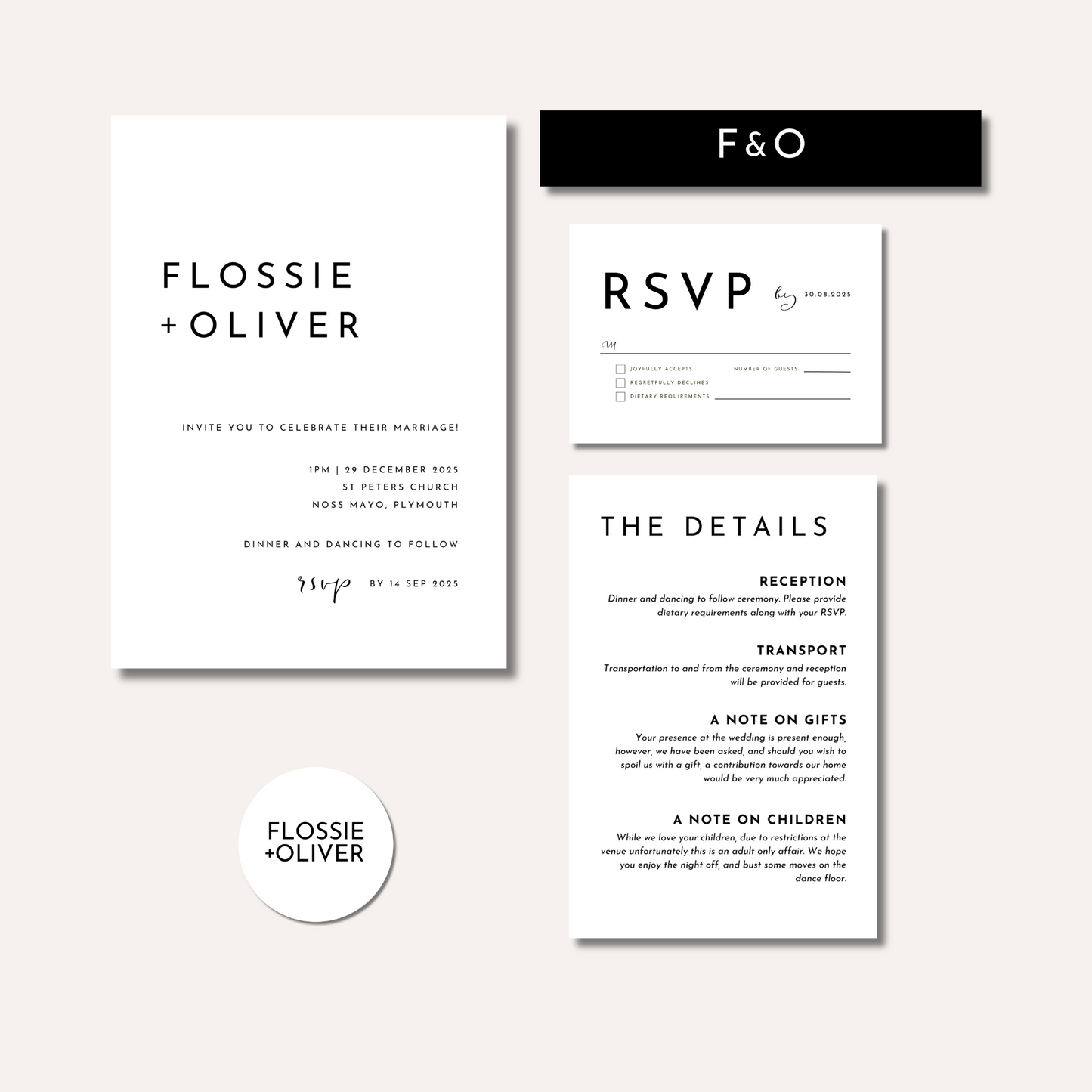 Flossie Invitation