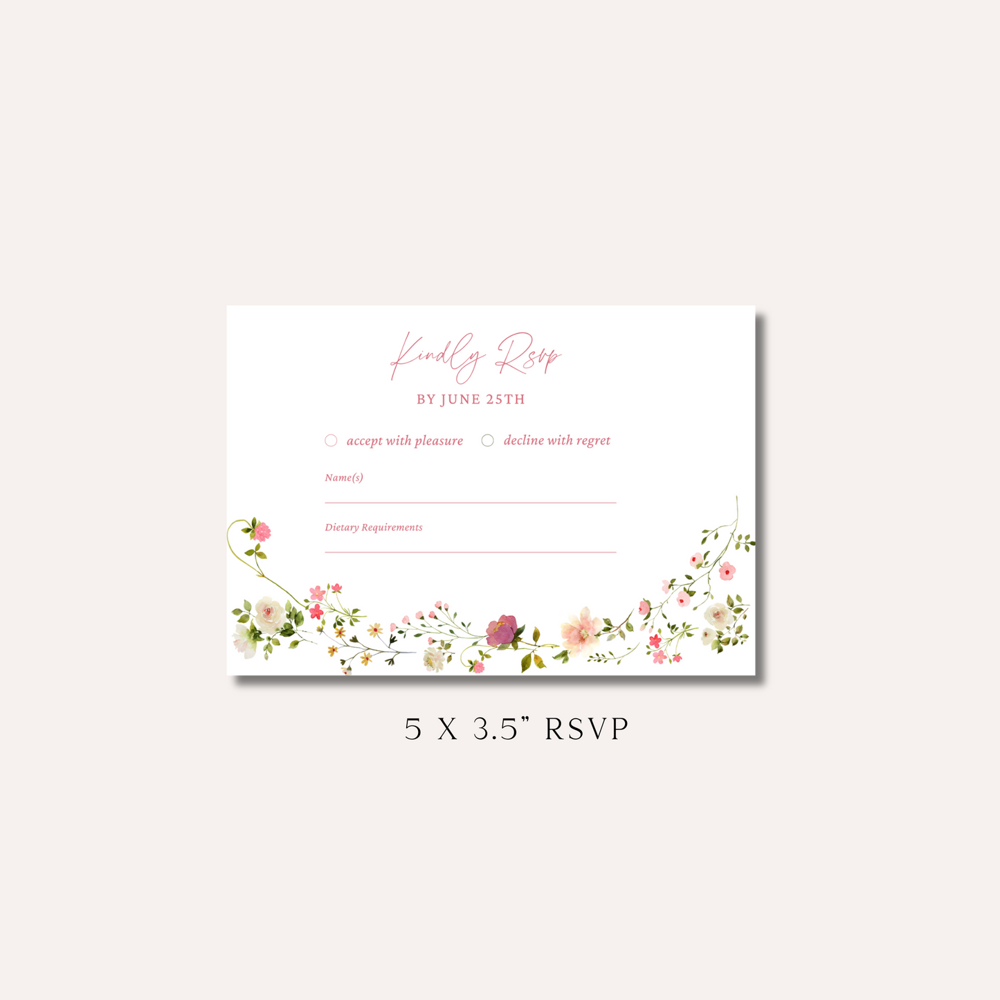 Poppy Invitation Bundle