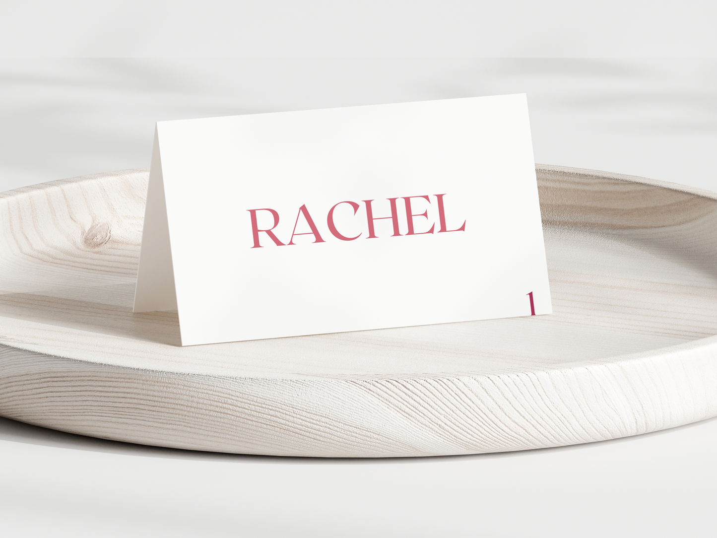 Rachel Place Card