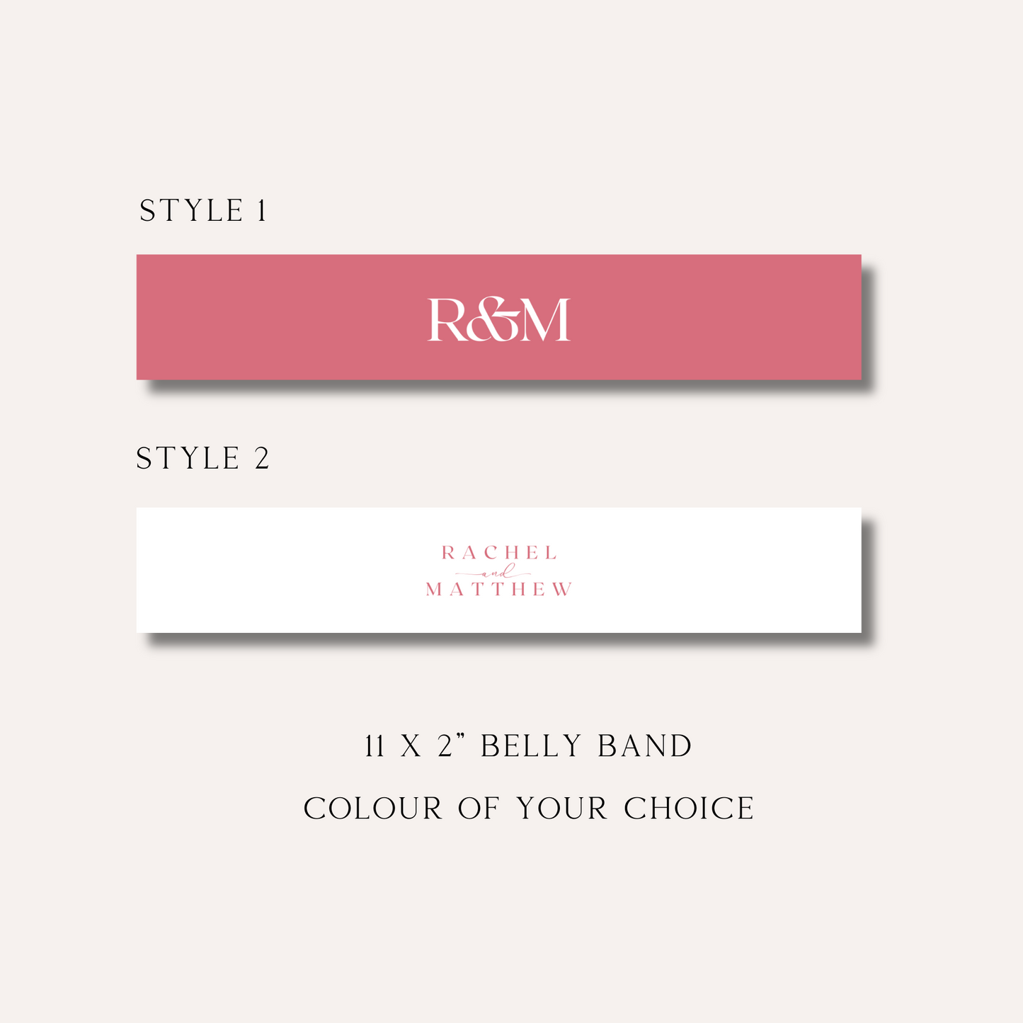 Rachel Invitation Bundle