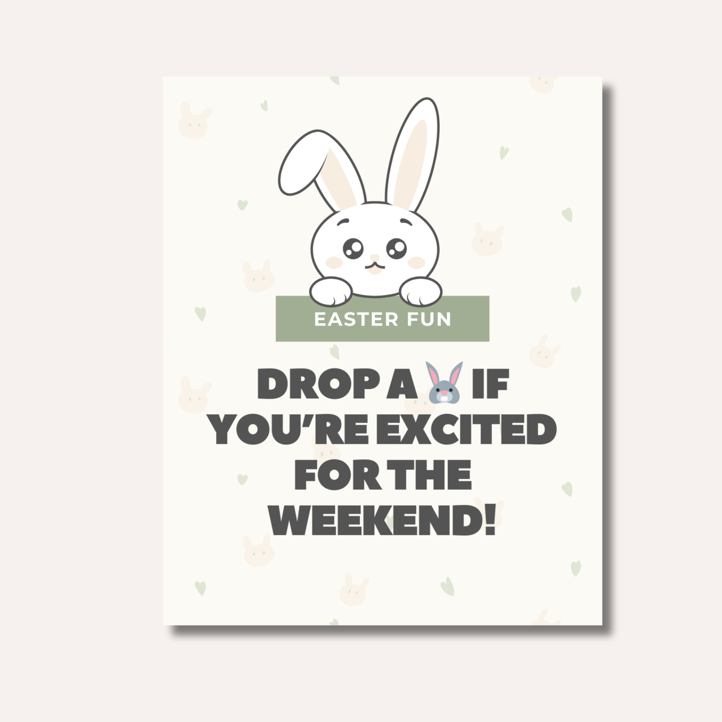 Easter Social Media Posts (Digital Link)