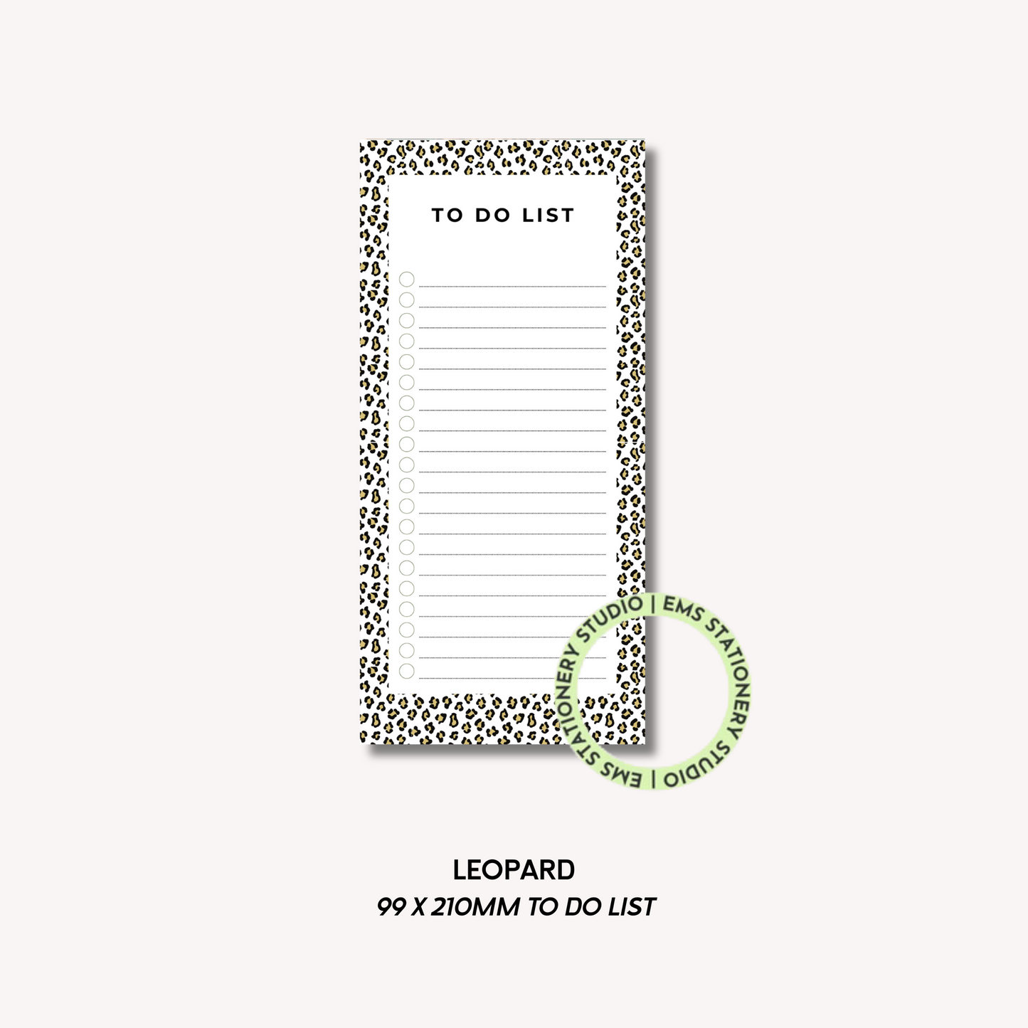 Leopard- DL To Do List