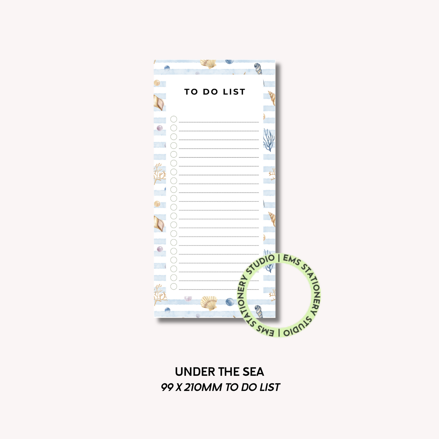 Under The Sea- DL To Do List