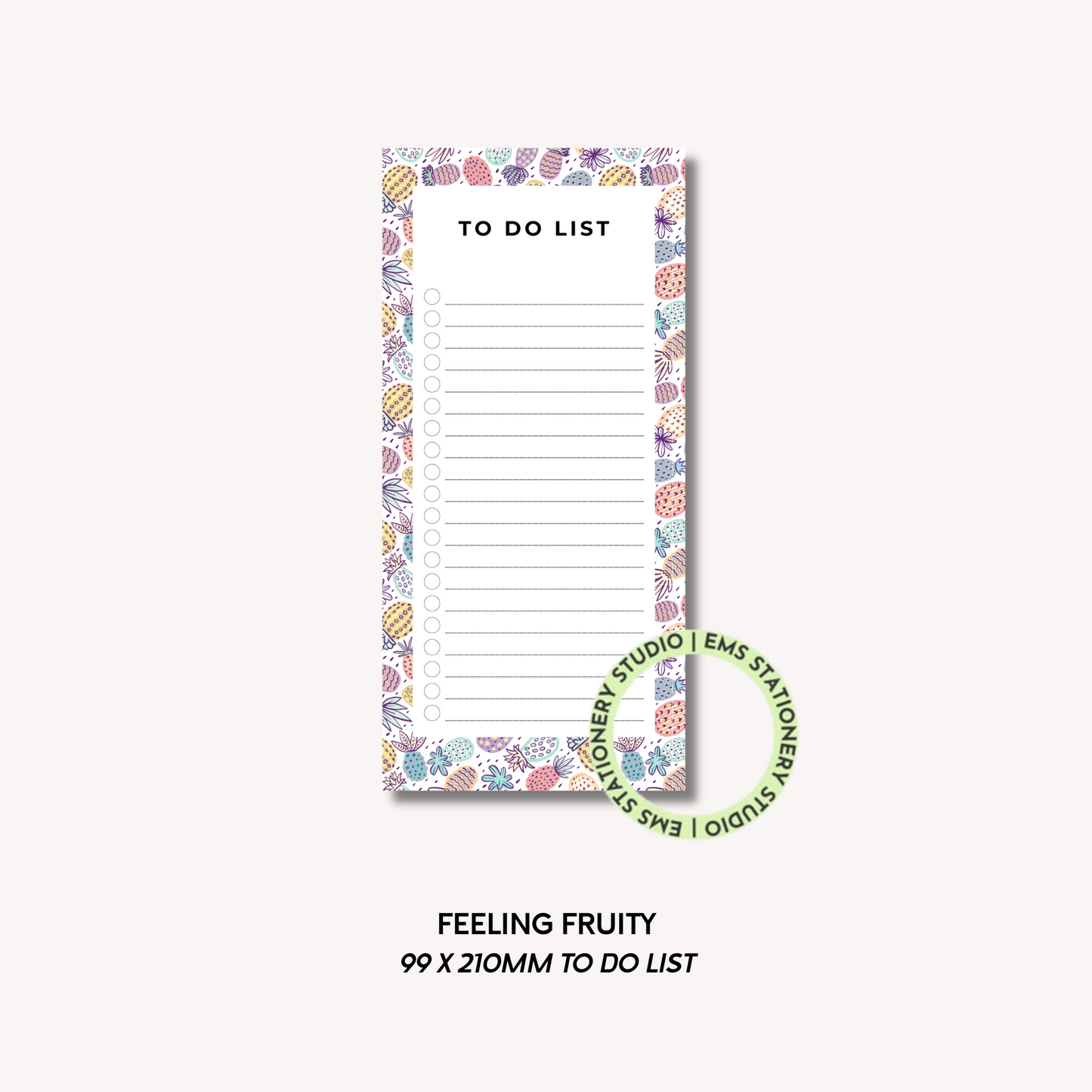 Feeling Fruity- DL To Do List