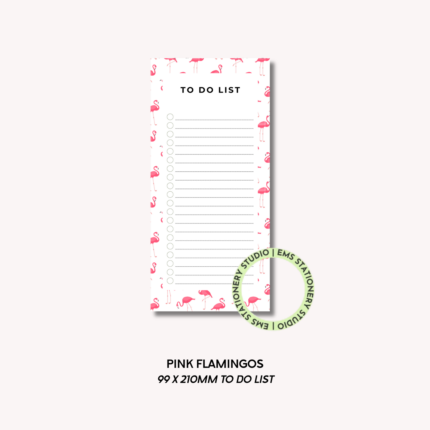 Pink Flamingos- DL To Do List