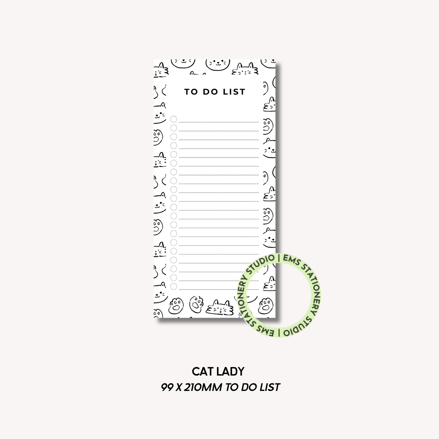 Cat Lady- DL To Do List